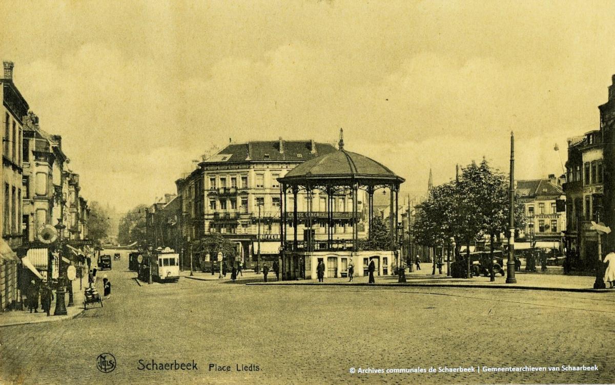 Liedtsplein: van kiosk en schuilkelder tot metrostation