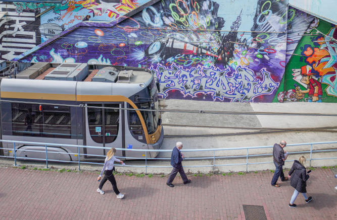 Deze 9 streetartwerken bereik je makkelijk met het openbaar vervoer