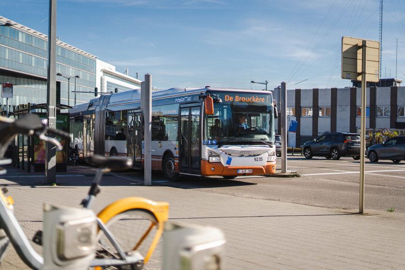 bruxelles stib bus 71 delta